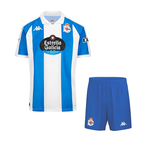 Camiseta Deportivo de la Coruña Replica Primera Ropa Niño 2024/25